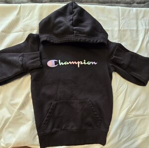 Champion Kids Black Hoodie